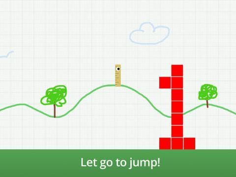 Number Jumper - cute retro jumping game screenshot 4