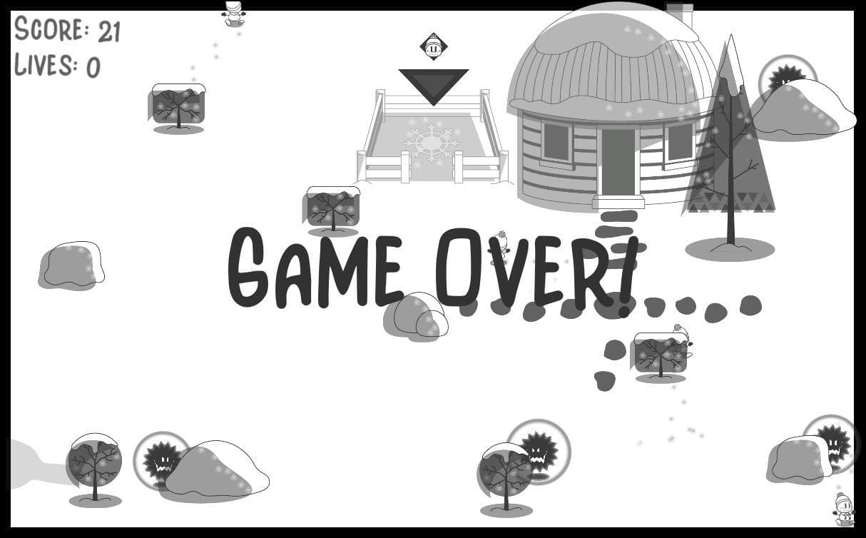 Save The Snowlings - B&W Jam