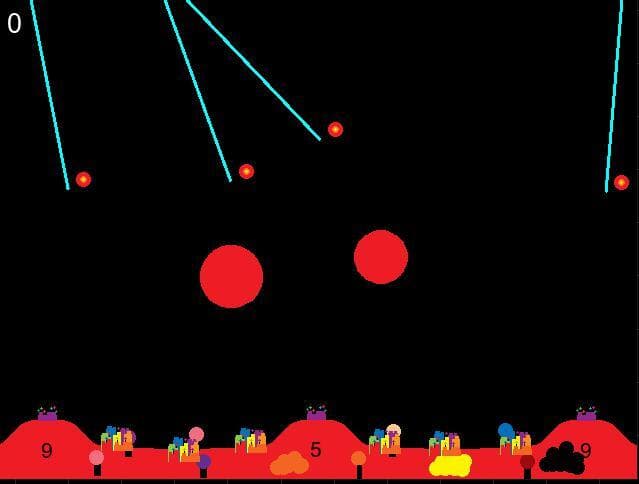 Sajiv - Candyland Missile Command