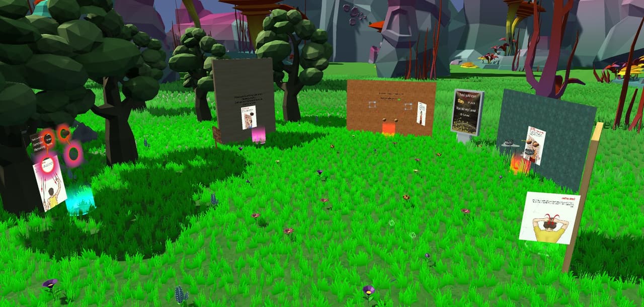 VR health care (shoulder joint exercise): Apple Grove Picking Games screenshot 2