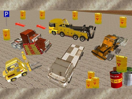 Industrial Construction Machinery Vehicle Parking screenshot 4