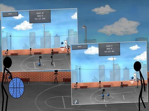Stickman Street Basketball screenshot 3