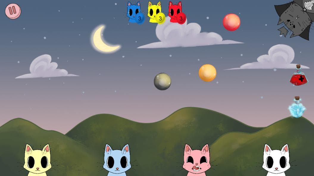 Cats and balls