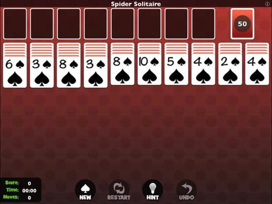 Spider Solitaire [Pokami] screenshot 3