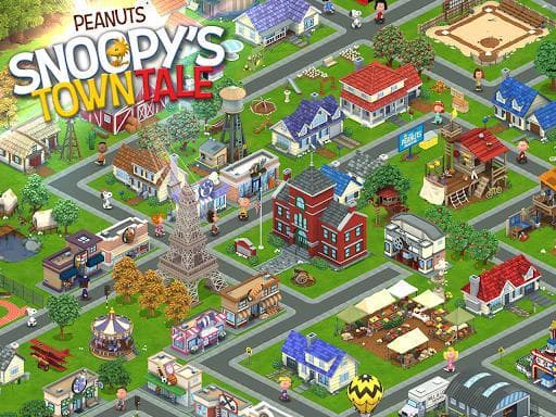Snoopys Town Tale - City Building Simulator screenshot 4