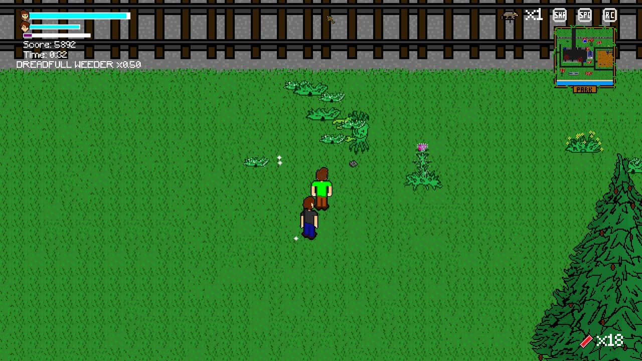 Weed Wacker Warrior screenshot 2