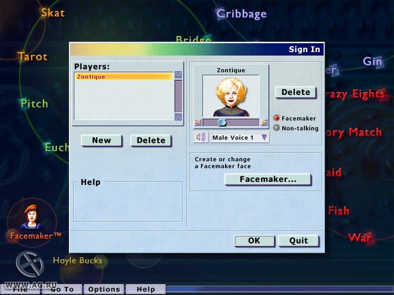 Hoyle Card Games 2004 screenshot 2