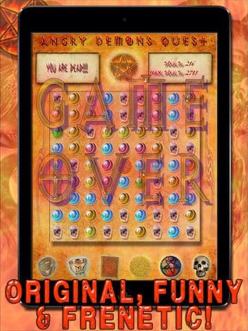 Angry Demons Quest Free HD - A Fun Horror Puzzle Game screenshot 4