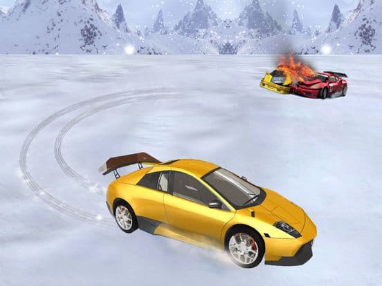 Real Snow Drifting Racer - Reckless drift racing game fever 2016 screenshot 3