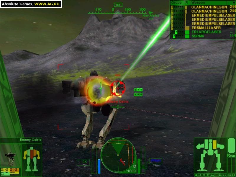 MechWarrior 4: Vengeance screenshot 5