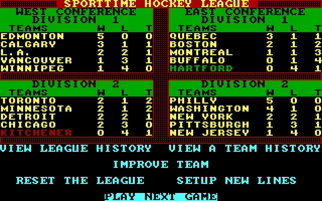 Superstar Ice Hockey (1988)