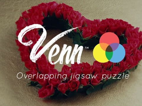 Venn Valentines Day: Overlapping Jigsaw Puzzles screenshot 5