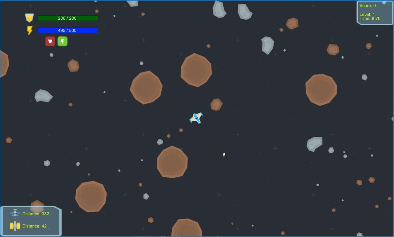 Lost in Space (itch) (hellbladenz) screenshot 2