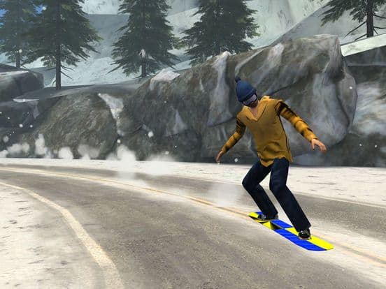 3D Snowboard Racing PRO - Full eXtreme Snowboarding Hero Version screenshot 4