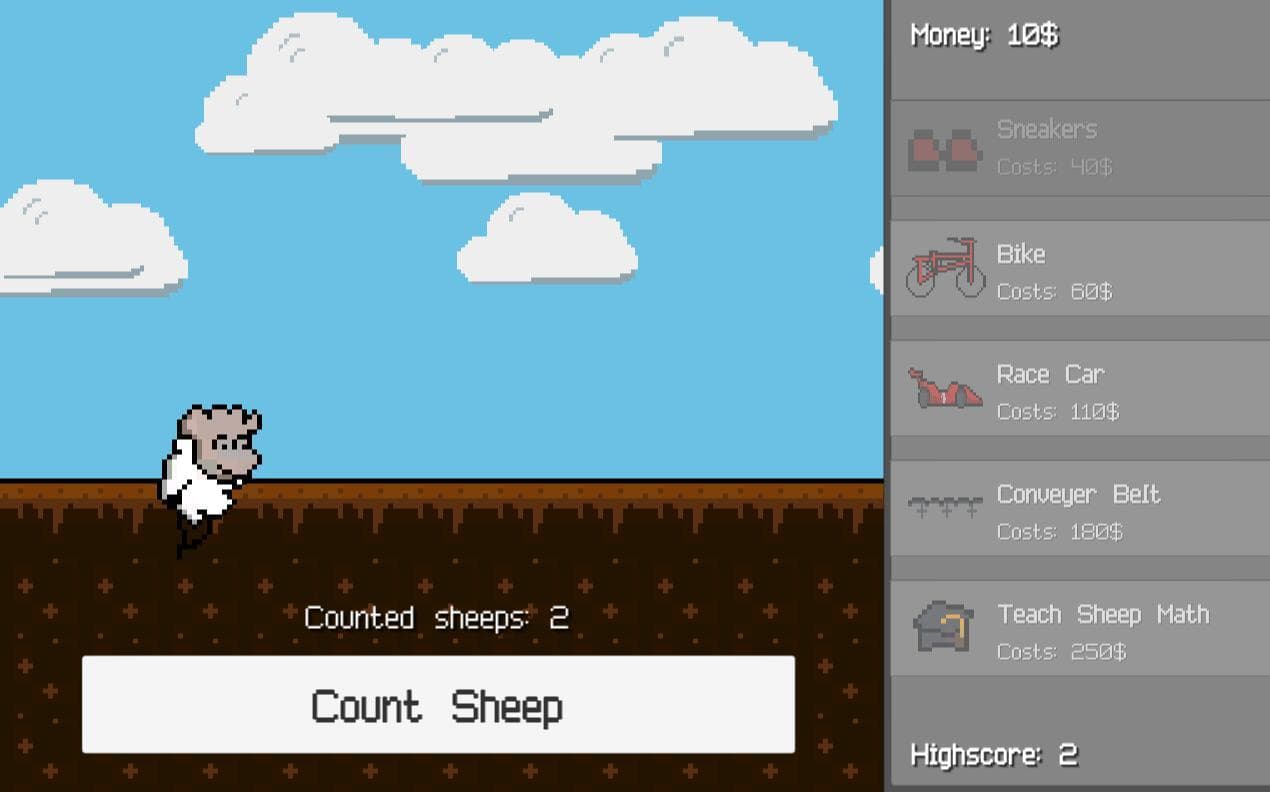 Action Sheep Counter 3000 screenshot 2