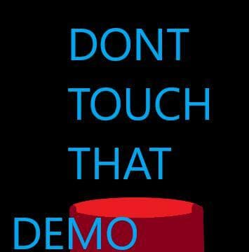 Dont touch that (DEMO)