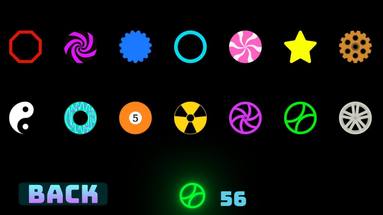 Neon Ball Platformer
