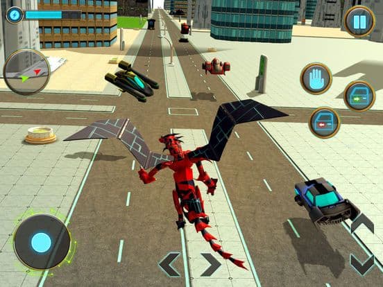 Incredible Dragon Robot 3D screenshot 3