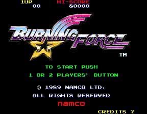 Burning Force screenshot 2