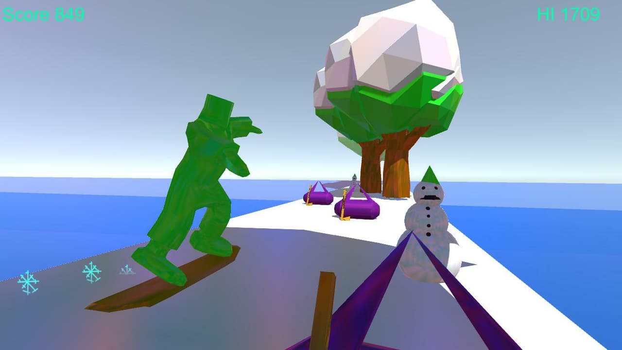 Skiing (itch) (Shodmonxoja Games) screenshot 2