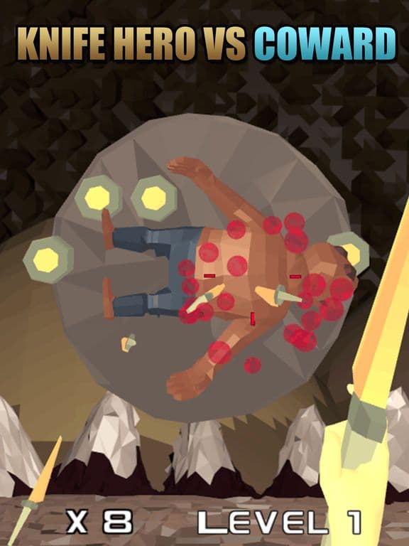 Knife Hero: Low-Poly screenshot 2
