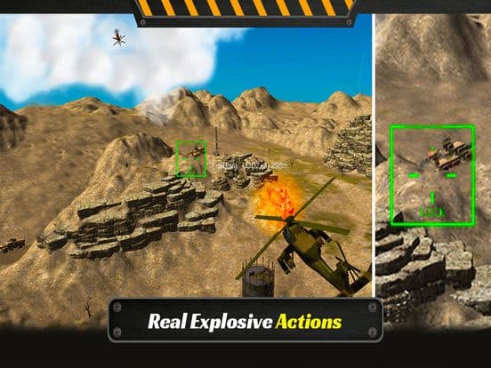 Gunship Helicopter Battle 2017: Air Fighter 3D screenshot 3