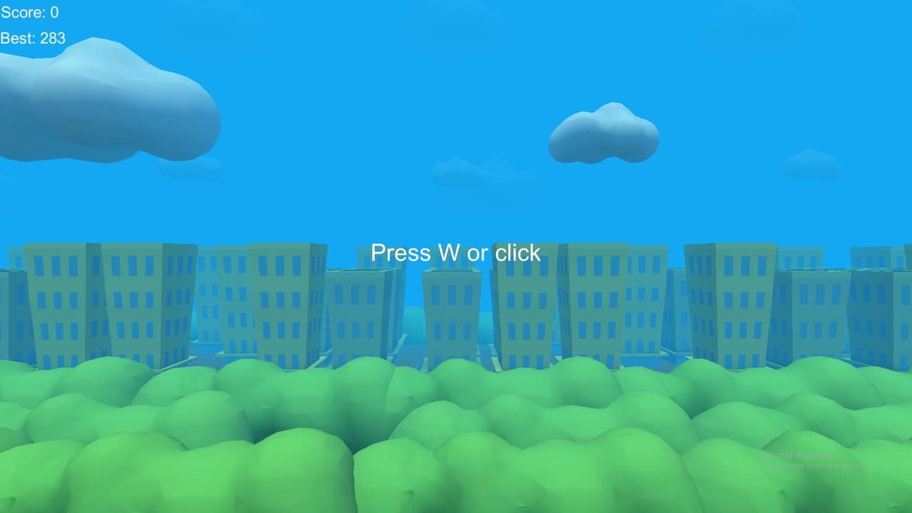 3D Flappy Bird