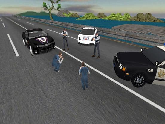 Extreme Police Car Shooting 3D screenshot 5