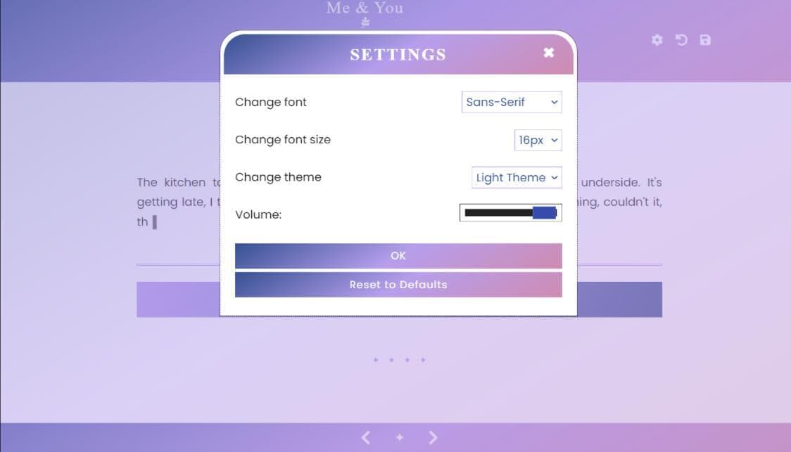 Me & You (Backup) screenshot 5