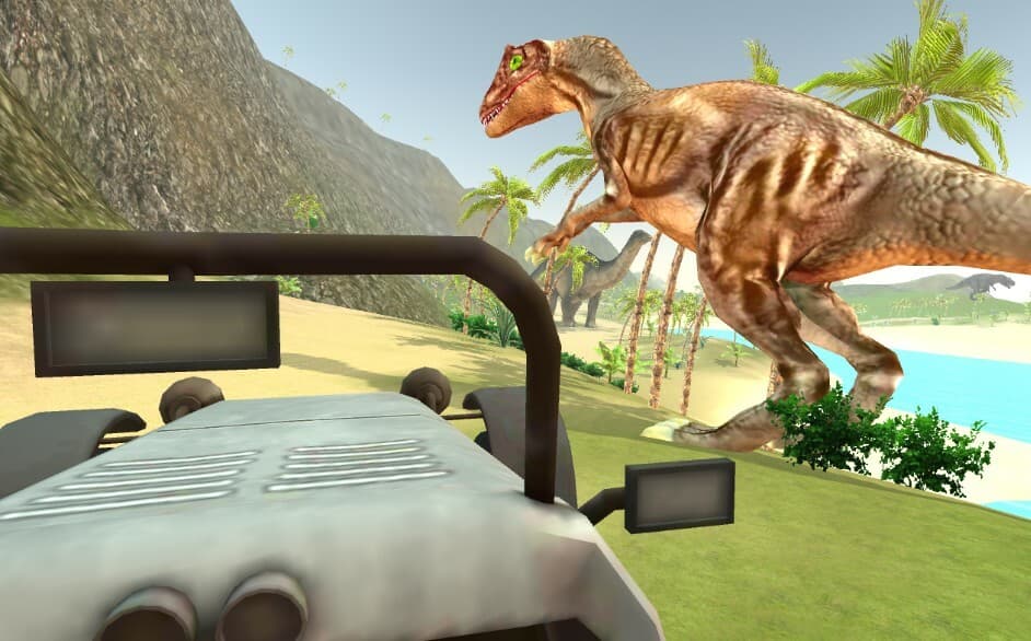 VR Time Machine Dinosaur Park screenshot 5