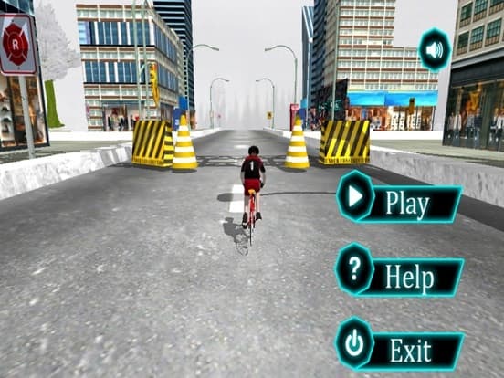 City Real Bicycle Crazy Racer screenshot 2