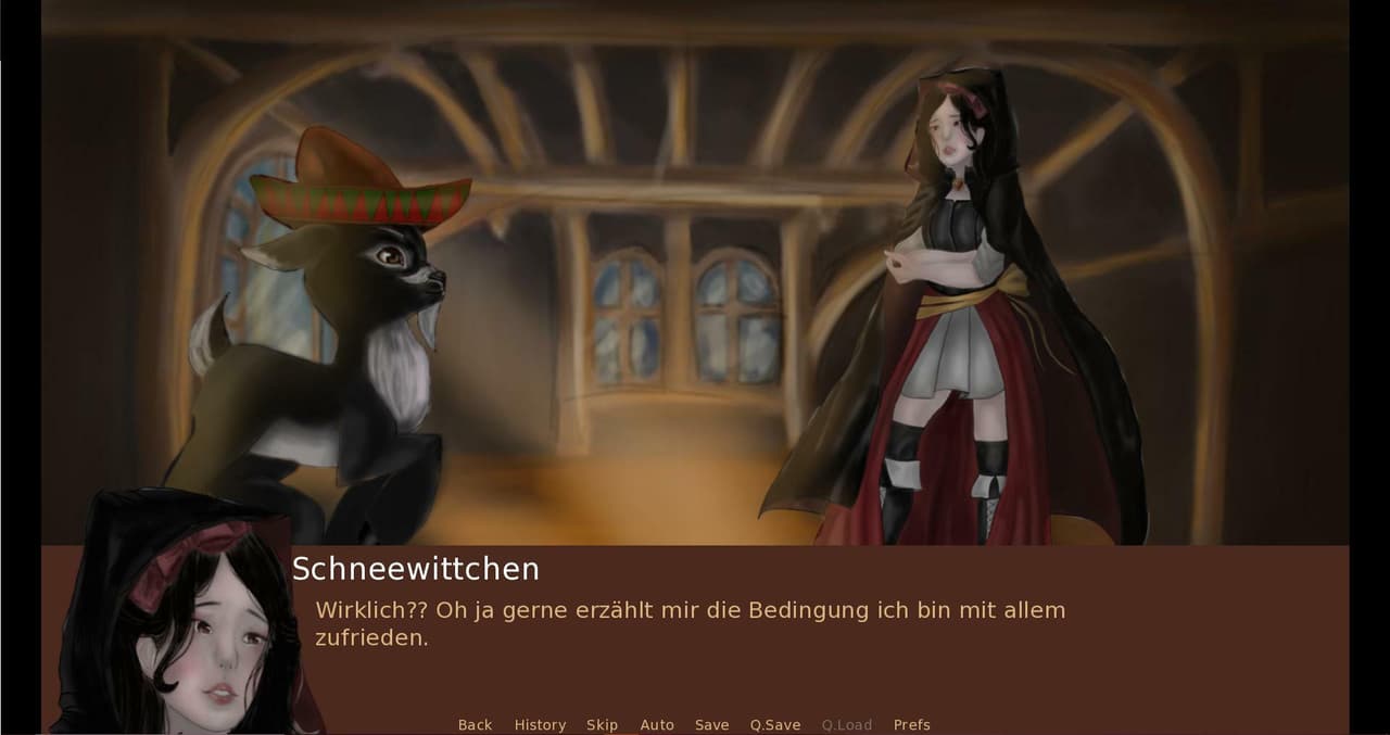 Schneewittchen und die 7 Geißlein