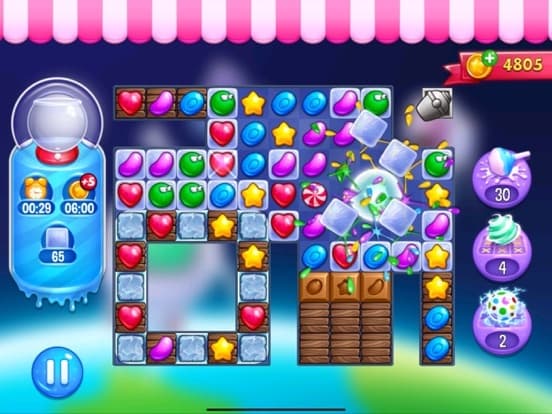 Candy Jewel World PRO Match 3 screenshot 4