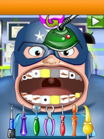 A Superhero Dentist - Bad Evil Teeth With Braces Edition screenshot 2