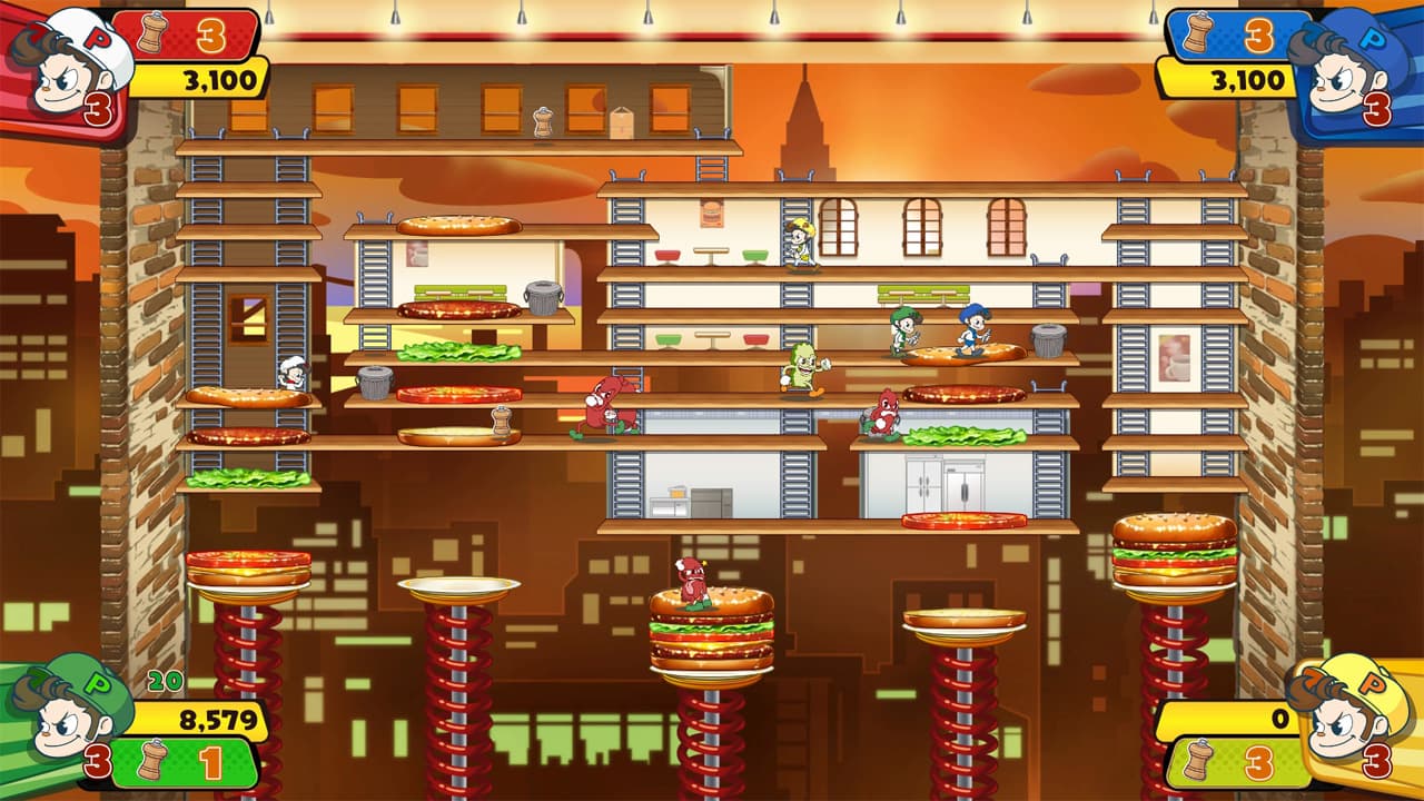 BurgerTime Party! screenshot 2