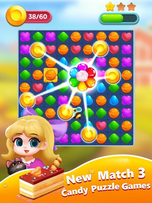 Candy Bee Bomb Game screenshot 3