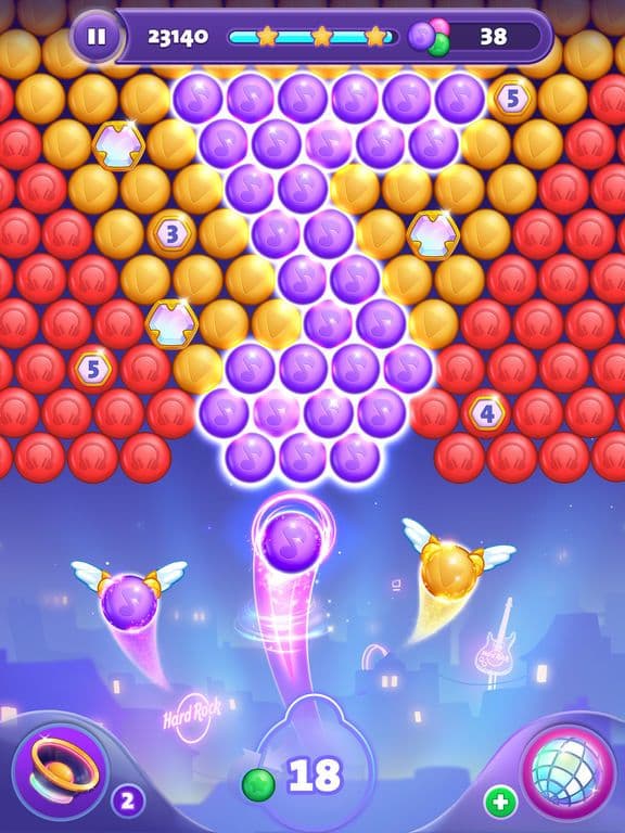 Hard Rock Bubble Shooter screenshot 4