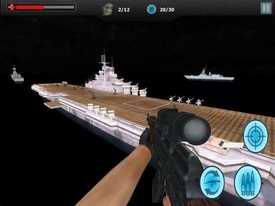 Combat Navy Marineship - Gunship Shooter screenshot 3