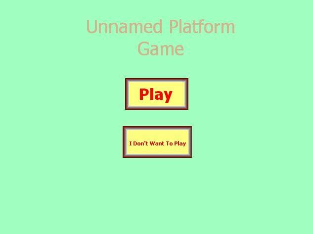 Unnamed Platformer Game screenshot 2