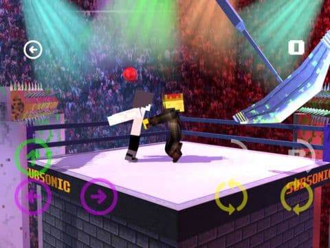 Block Wrestling Mania 3D - FREE Endless Wrestle Game in Cube world screenshot 6
