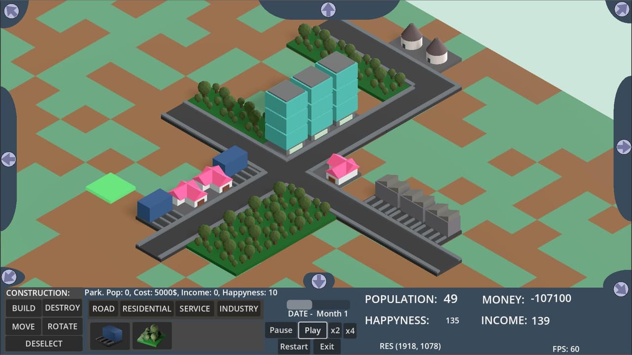City Builder v0.5 (HTML version)