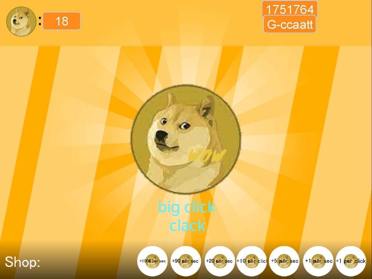 Dogecoin Clicker
