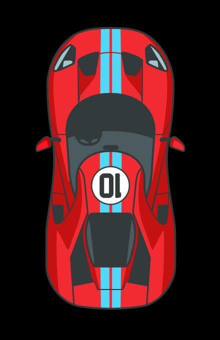Road racing game