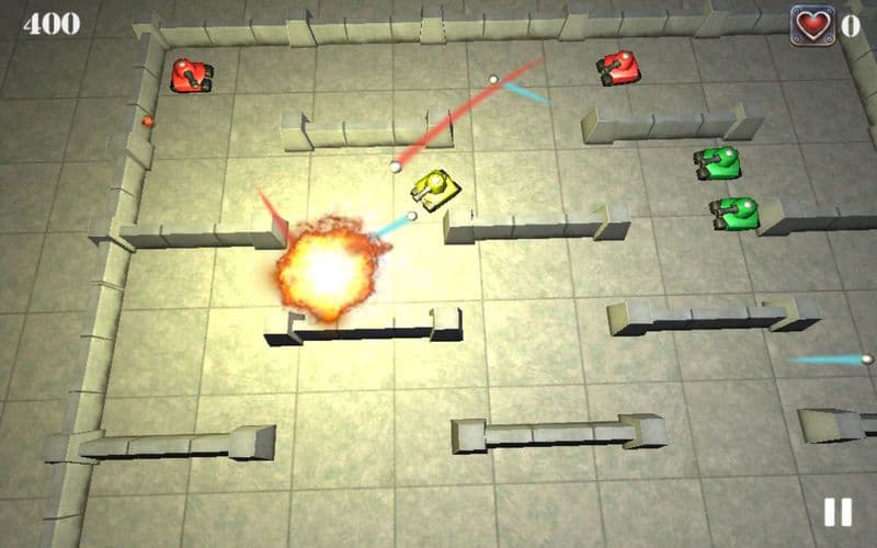 Tank Amazing 3D: Online Battle 2016 screenshot 5