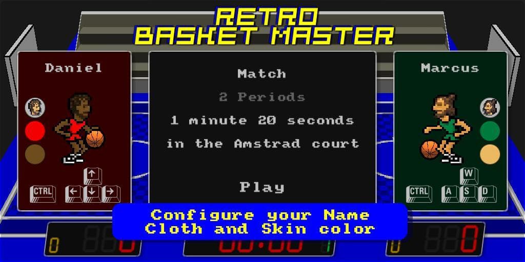 Retro Basket Master screenshot 3