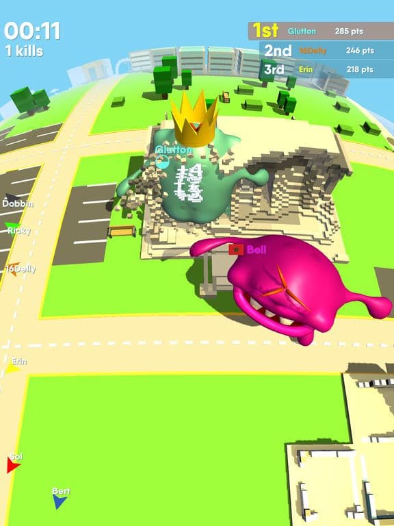Eat Town.io screenshot 2