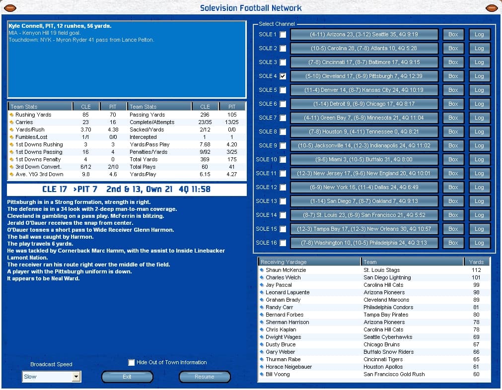 Front Office Football 2007 screenshot 6