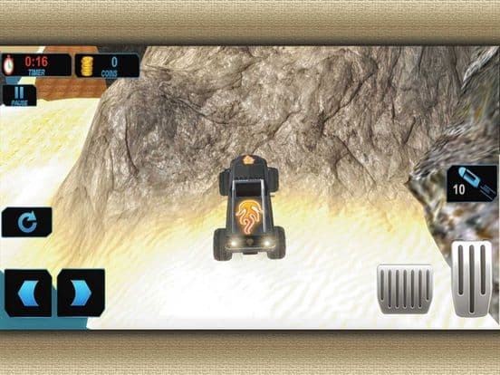 Cartoonic beach kart buggy: toddler beatdown race