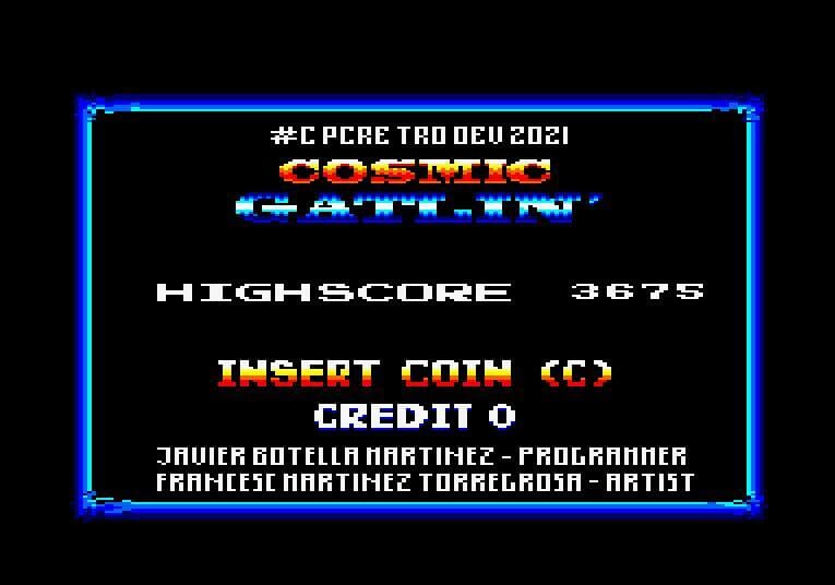 Cosmic Gatlin screenshot 2