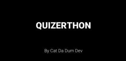 Quizerthon!